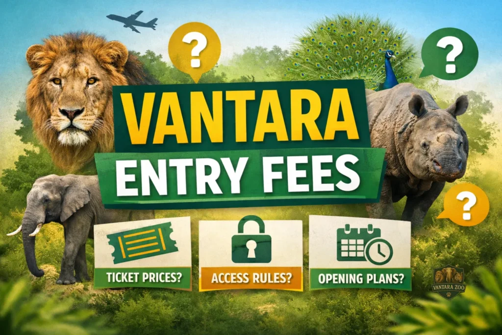 Vantara Entry Fees