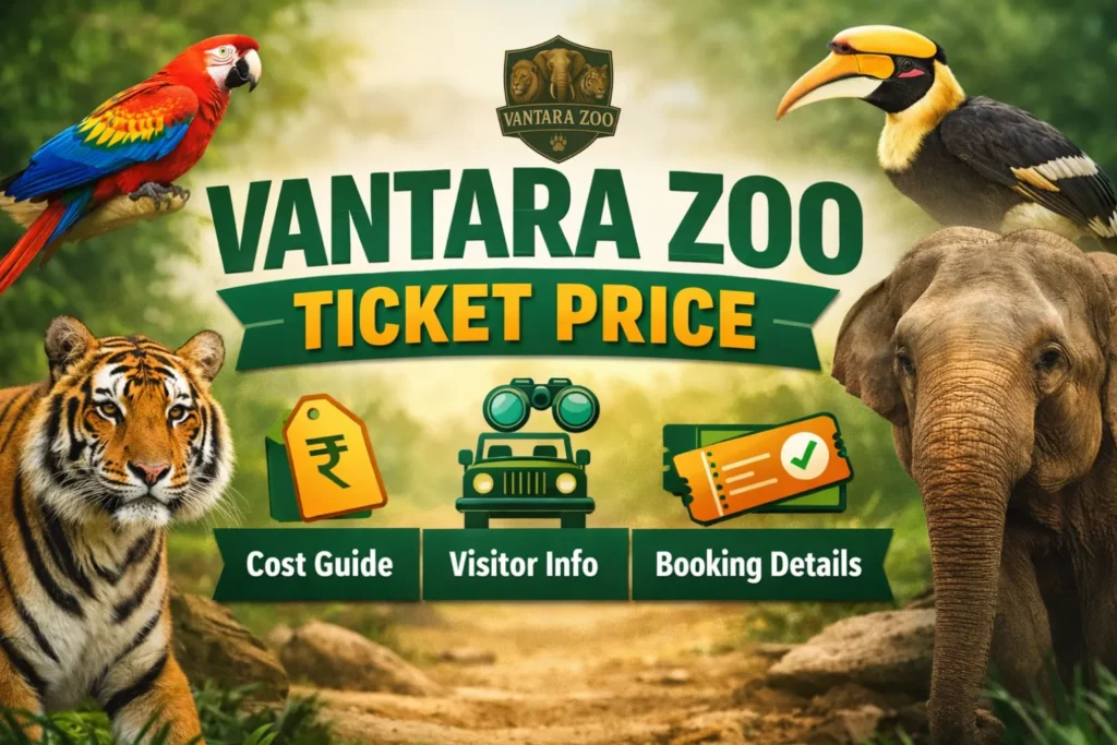 Vantara Zoo Ticket Price
