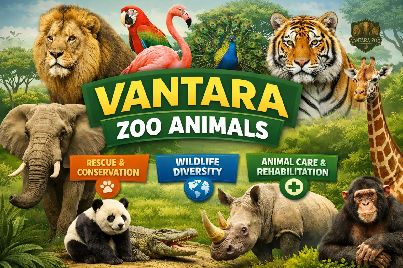 Vantara Zoo Animals