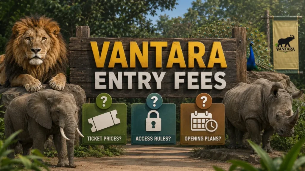 Vantara Entry Fees