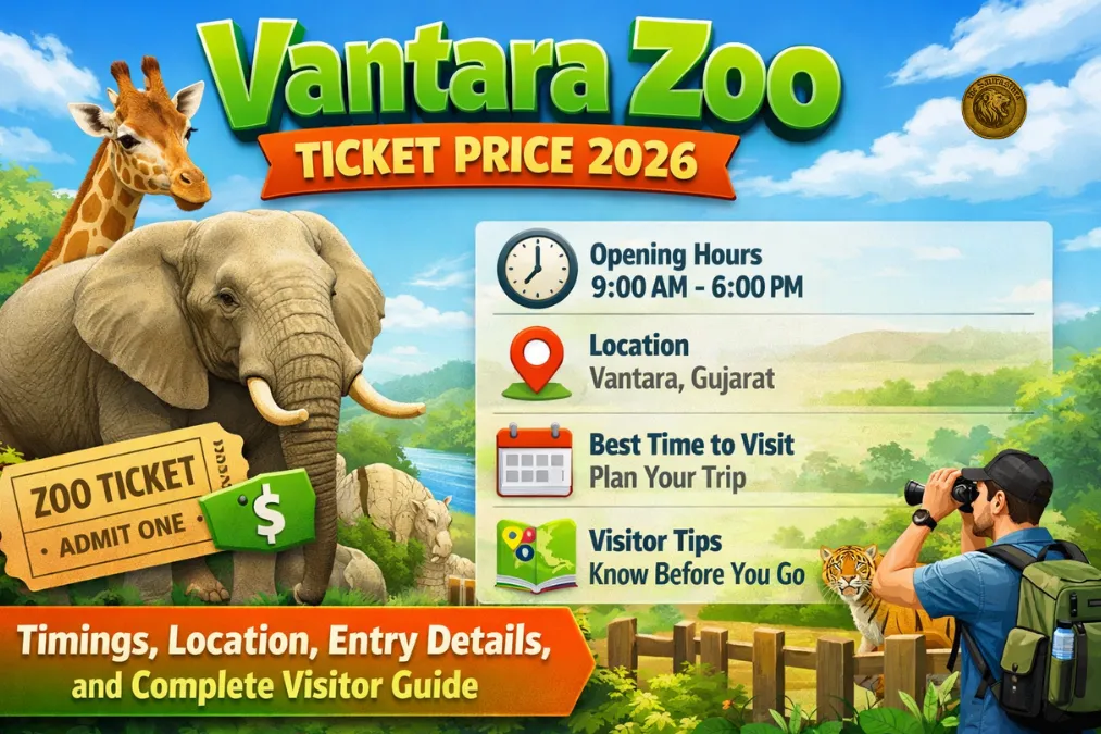 Vantara Zoo Ticket Price